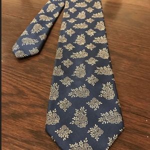 Brioni Italian Silk Classic Tie Blue